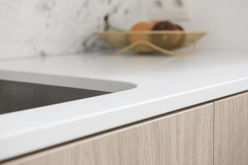 Kitchen counter. BWF Humphries Stonemasons, Wood Burning Stoves, Granite Worktops, Quartz Worktops. Hungerford, Newbury, Marlborough.